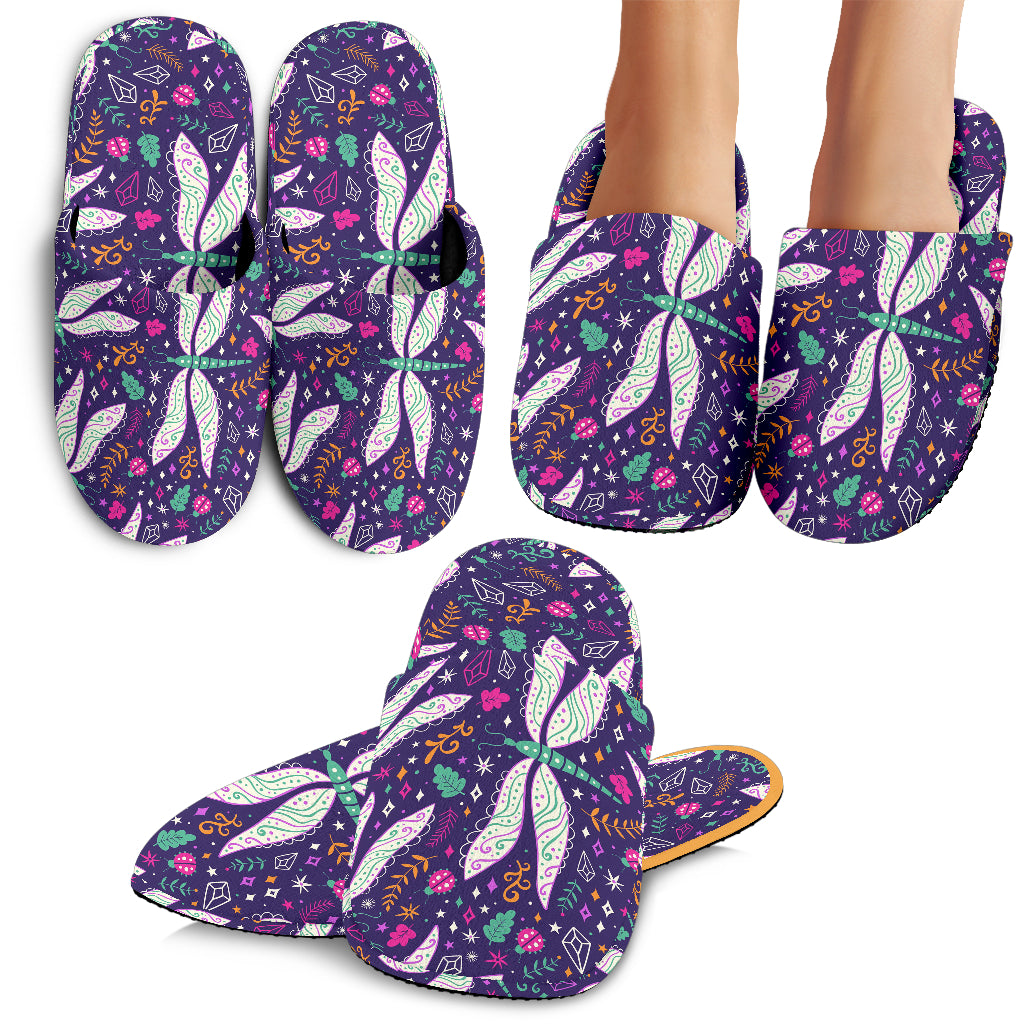 Cute Dragonfly Pattern Slippers