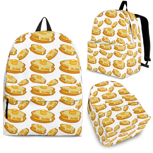 Pancake Pattern Print Design 05 Backpack