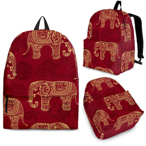 Elephant Tribal Pattern Backpack