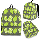 Lime Pattern Theme Backpack