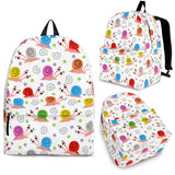Snail Pattern Print Design 05 Backpack