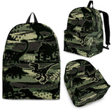 Dinosaur Camo Pattern Backpack