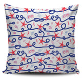 Starfish Shell Rope Pattern Pillow Cover