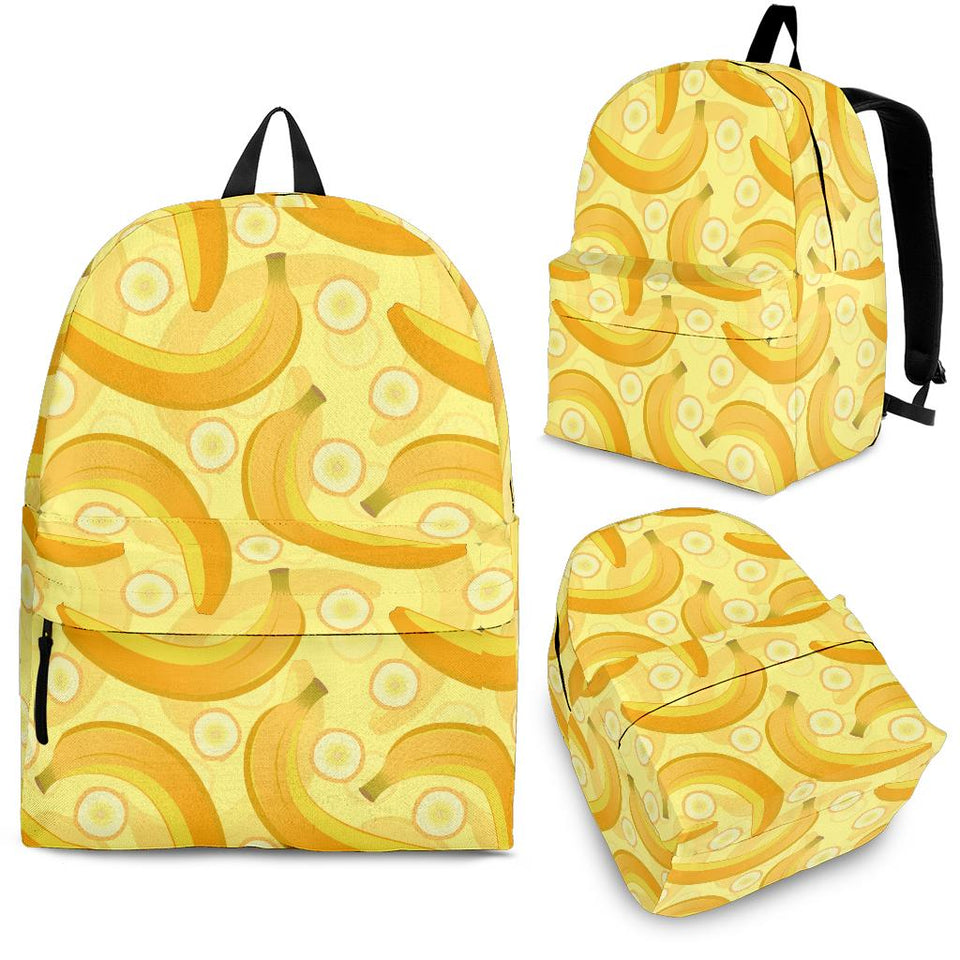Banana Pattern Backpack
