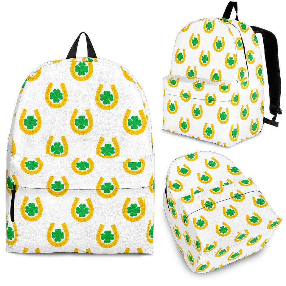 Horseshoes Pattern Print Design 03 Backpack