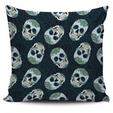 Suger Skull Pattern Pillow Cover