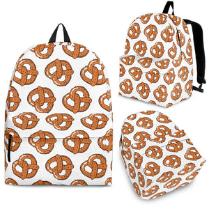 Pretzels Pattern Print Design 05 Backpack