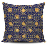 Sun Pattern Pillow Cover