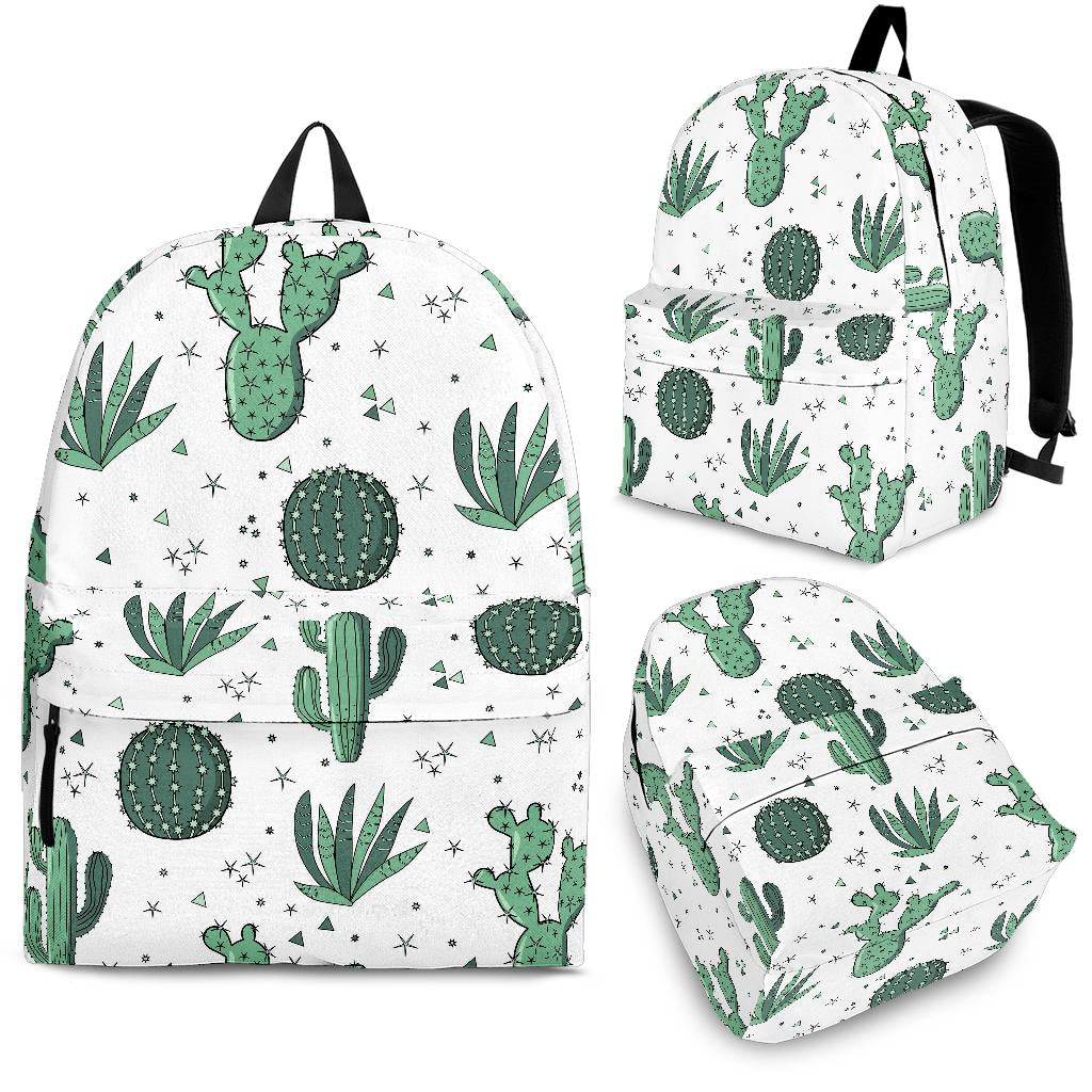 Cactus Pattern Backpack