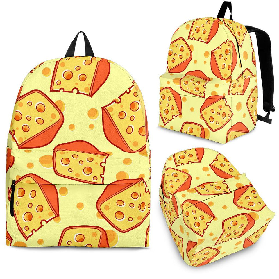 Cheese Pattern Backpack