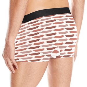 Sausage Pattern Print Design 02 Men's All Over Print Boxer Briefs Men's Underwear