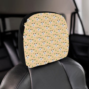 Goat Glass Pattern Car Headrest Cover