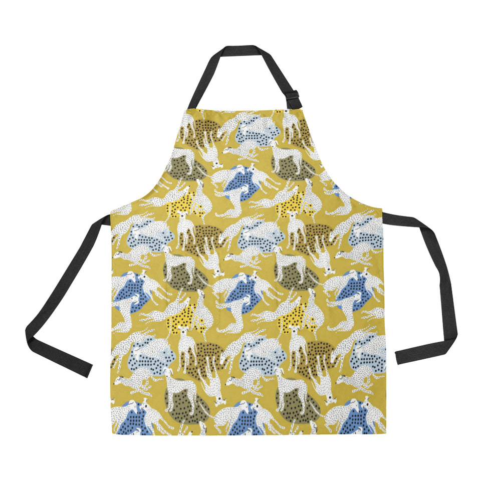 Greyhound Pattern Print Design 02 Adjustable Apron