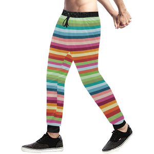 Rainbow Pattern Unisex Casual Sweatpants