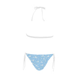 Snowflake Deer Pattern Sexy Bikinis Two-Pieces Swimsuits