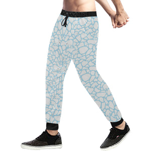 Polar Bear Ice Pattern Unisex Casual Sweatpants