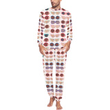 Sun Glasses Pattern Print Design 04 Men's All Over Print Pajama