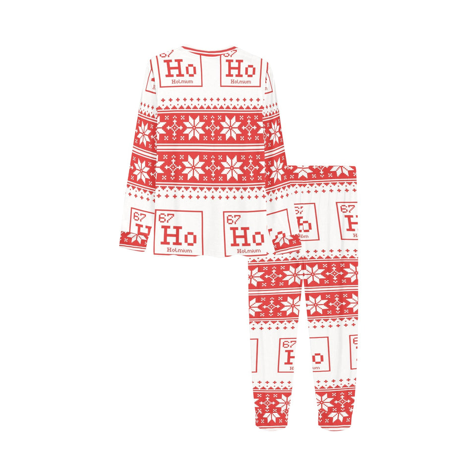 Chemistry Periodic Table Pattern Print Design 03 Kids' Boys' Girls' All Over Print Pajama Set