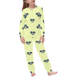 Billiard Ball Pattern Print Design 05 Kids' Boys' Girls' All Over Print Pajama Set