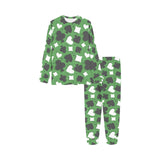 Casino Cards Suits Pattern Print Design 02 Kids' Boys' Girls' All Over Print Pajama Set