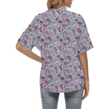 Hummingbird Pattern Print Design 04 Women's All Over Print Hawaiian Shirt