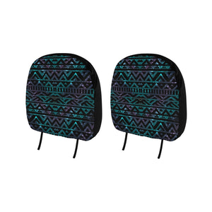 Space Tribal Galaxy Pattern Car Headrest Cover