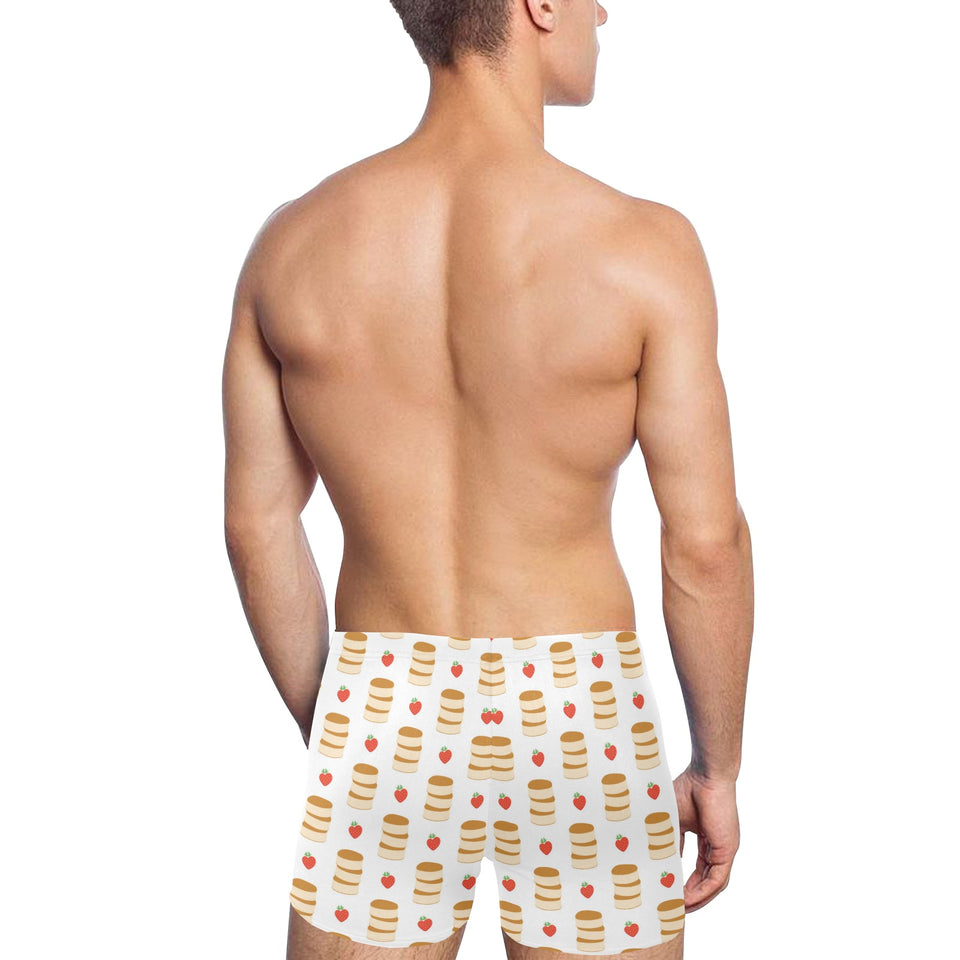 Pancake Pattern Print Design 02 Men's Swimming Trunks