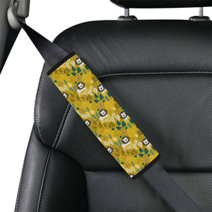Lion Pattern Print Design 01 Car Seat Belt Cover