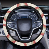 Red Apple Pattern Car Steering Wheel Cover