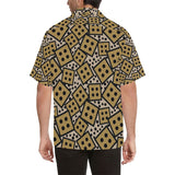 Dice Pattern Print Design 02 Men's All Over Print Hawaiian Shirt (Model T58)