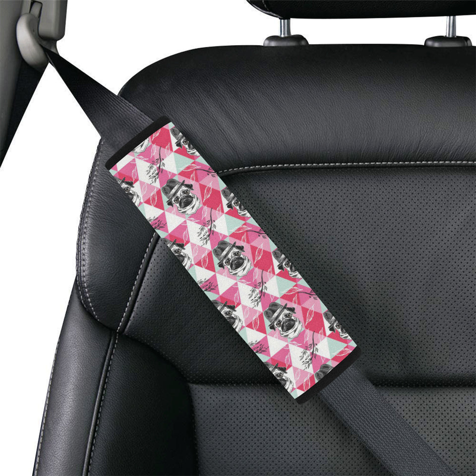 Pug Pattern Car Seat Belt Cover