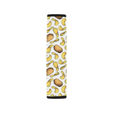 Potato Chips Pattern Print Design 01 Car Seat Belt Cover