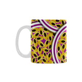 Passion Fruit Seed Pattern Classical White Mug (FulFilled In US)