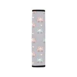 Hamster in Car Heart Pattern Car Seat Belt Cover