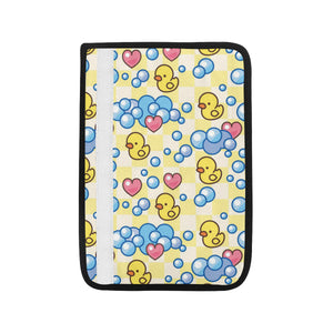 Duck Toy Pattern Print Design 01 Car Seat Belt Cover