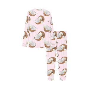 Coconut Pattern Print Design 05 Kids' Boys' Girls' All Over Print Pajama Set