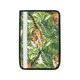 Bengal Tiger Pattern leaves Car Seat Belt Cover