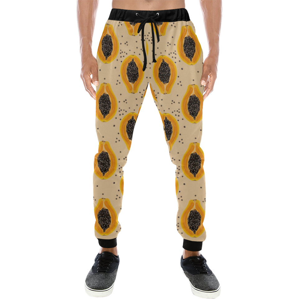 Papaya Pattern Unisex Casual Sweatpants