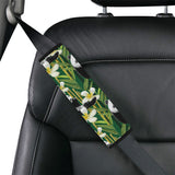 Panda Bamboo Flower Pattern Car Seat Belt Cover