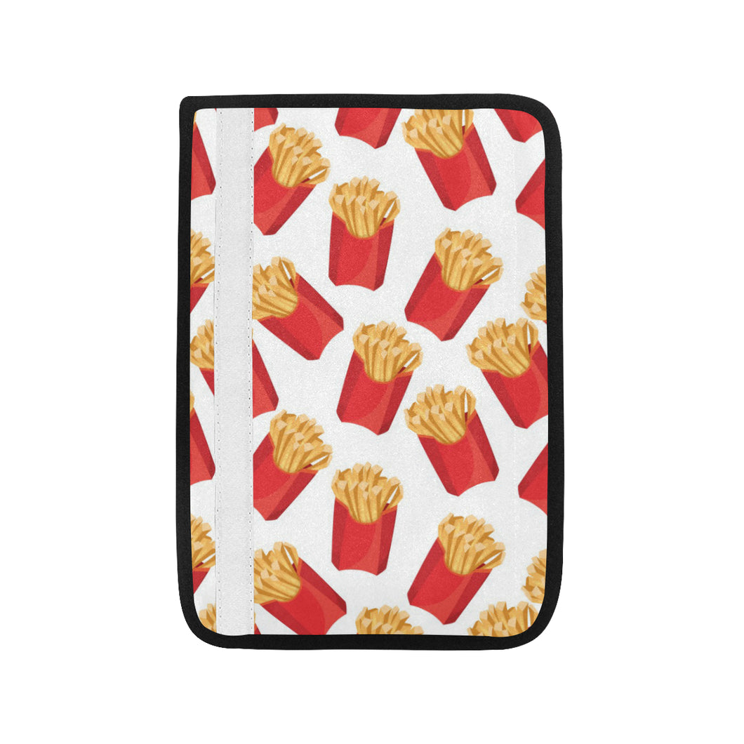 French Fries Theme Pattern Car Seat Belt Cover