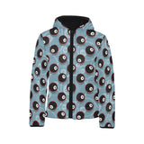 Billiard Ball Pattern Print Design 01 Kids' Boys' Girls' Padded Hooded Jacket