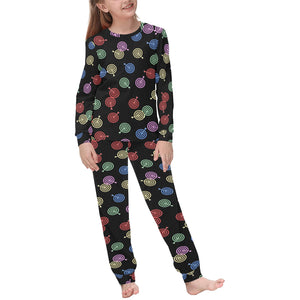 Darts Pattern Print Design 03 Kids' Boys' Girls' All Over Print Pajama Set