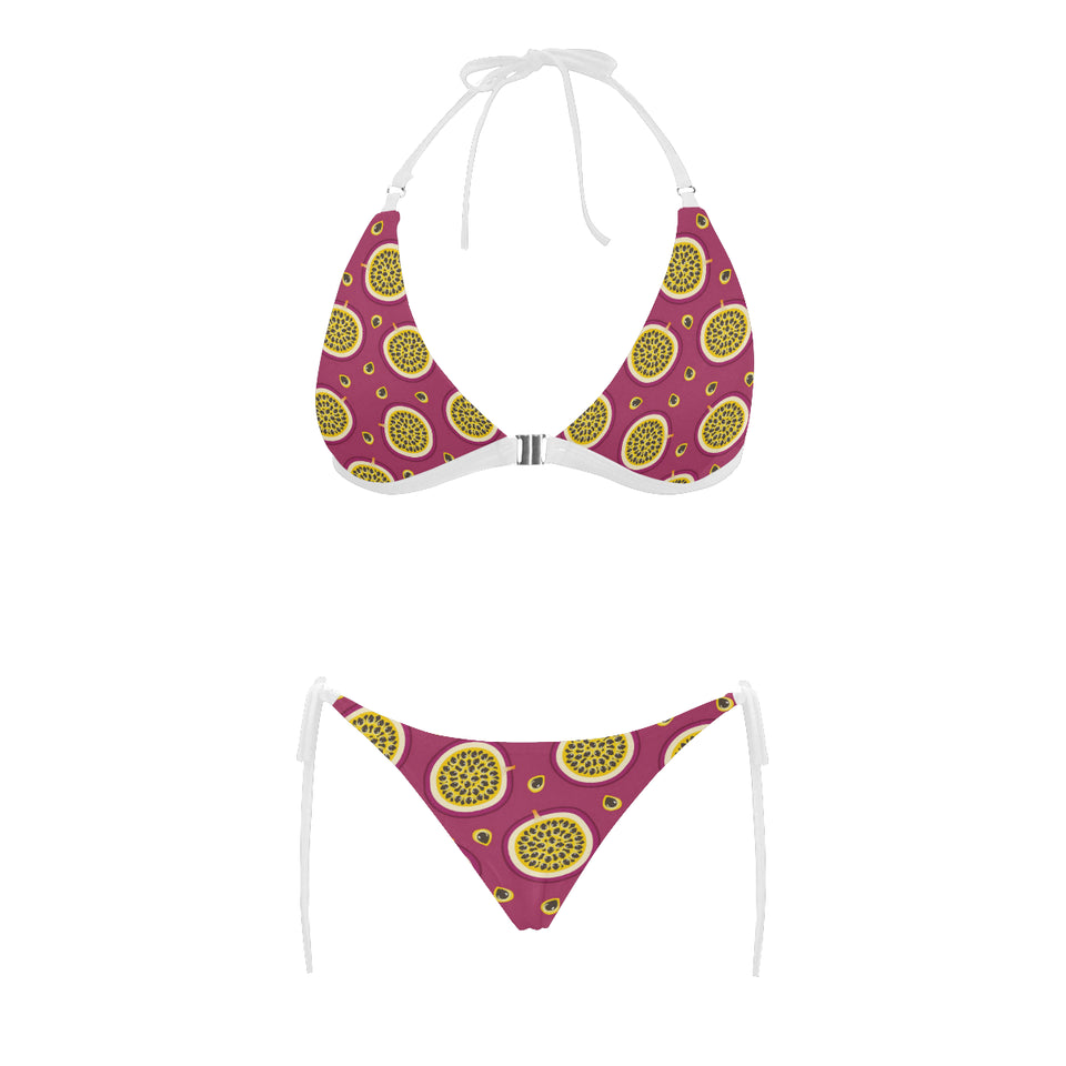 Sliced Passion Fruit Pattern Sexy Bikinis Two-Pieces Swimsuits