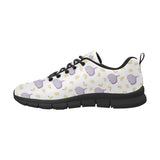 Garlic Pattern Theme Men's Sneakers Black