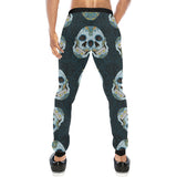 Suger Skull Pattern Unisex Casual Sweatpants