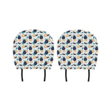 Passion Fruit Pattern Car Headrest Cover