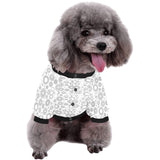 Gear Pattern Print Design 03 All Over Print Pet Dog Round Neck Fuzzy Shirt