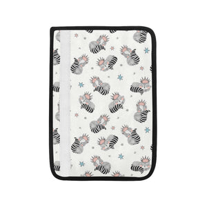 Sleep Raccoon Pattern Car Seat Belt Cover