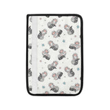 Sleep Raccoon Pattern Car Seat Belt Cover