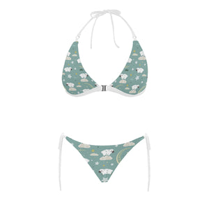 Sheep Sweet Dream Pattern Sexy Bikinis Two-Pieces Swimsuits